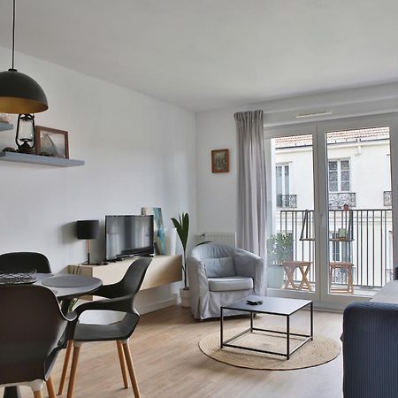 "Starry In So" 47M2, Lits Jumeaux, Parking Gratuit, Rue Calme Et Arboree, Metro 10 Min, Stade De France 24Min A Pied Saint-Ouen  Exteriör bild
