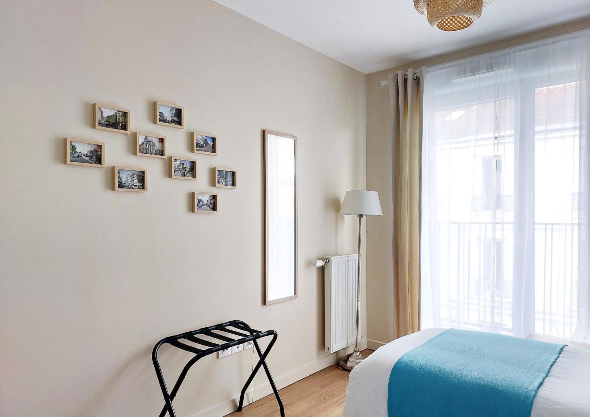 "Starry In So" 47M2, Lits Jumeaux, Parking Gratuit, Rue Calme Et Arboree, Metro 10 Min, Stade De France 24Min A Pied Saint-Ouen  Exteriör bild